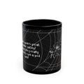 Black Spider Web  ceramic coffee Mug (11oz, 15oz)