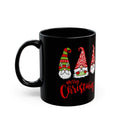 Merry Christmas Black Mug 