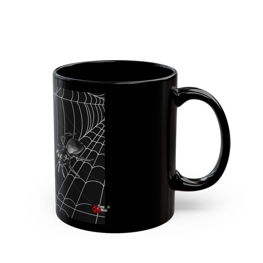 Black Spider Web  ceramic coffee Mug (11oz, 15oz)