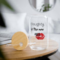 Naughty is the new nice Sipper Glass, 16oz