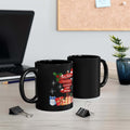 Merry Christmas and Happy New Year! Black Mug 