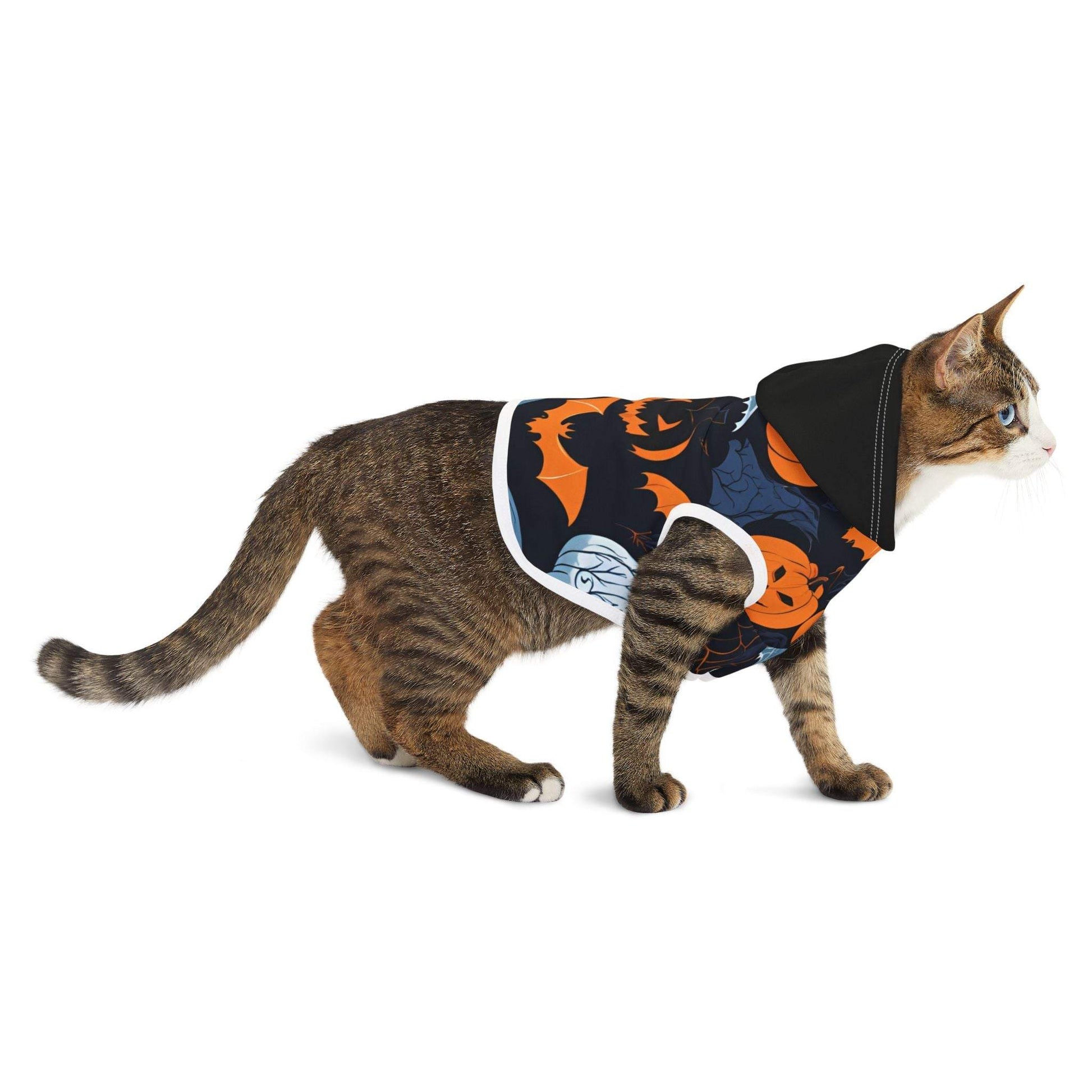 Boo Pet Halloween Scary Hoodie