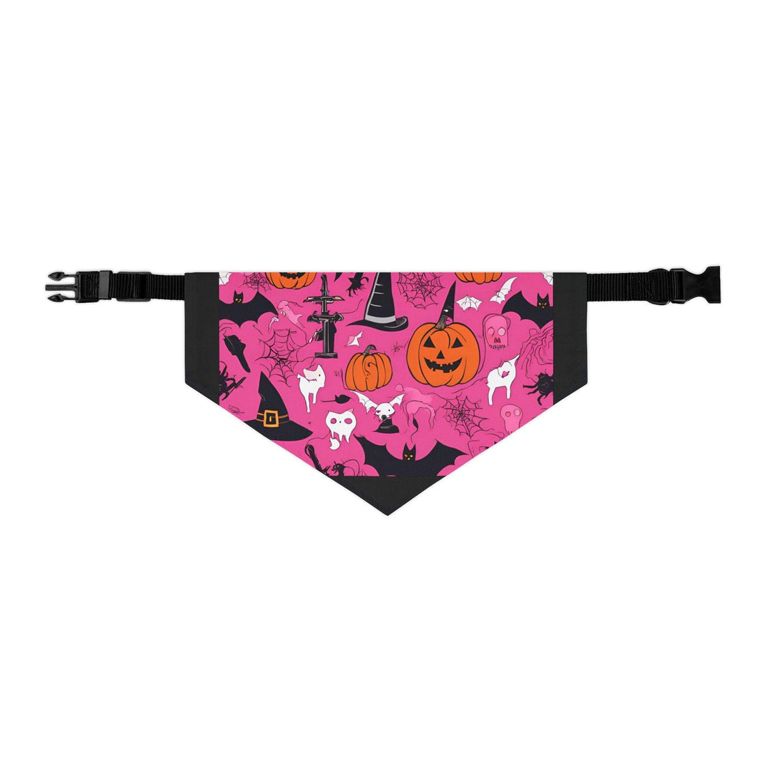 Pink Sassy Pet Halloween Bandana Collar